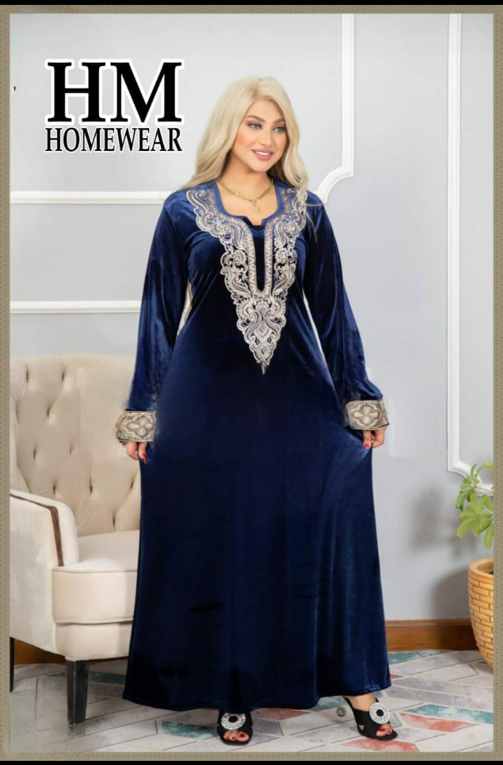 Women's winter abayas, 12 pieces